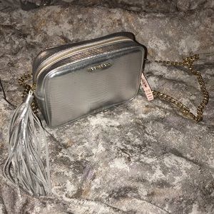 NWT Victoria Secret silver and gold crossover